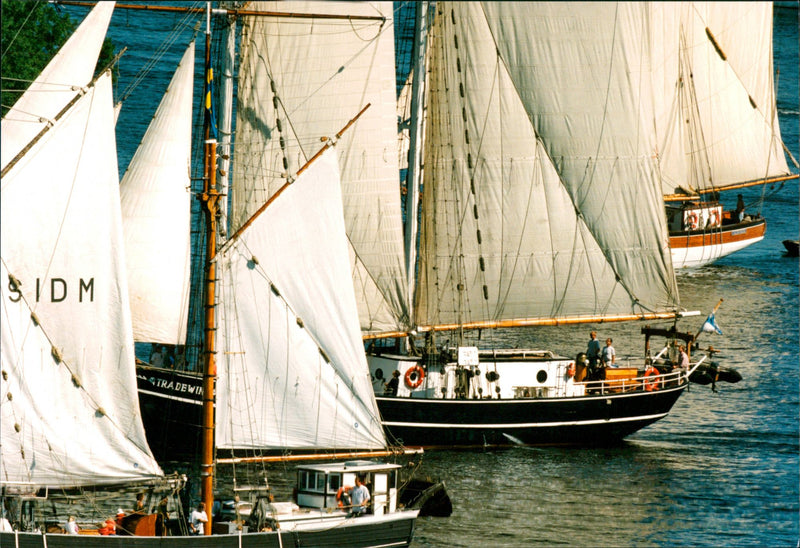 Shooting Fashion in Stockholm's Archipelago - Vintage Photograph