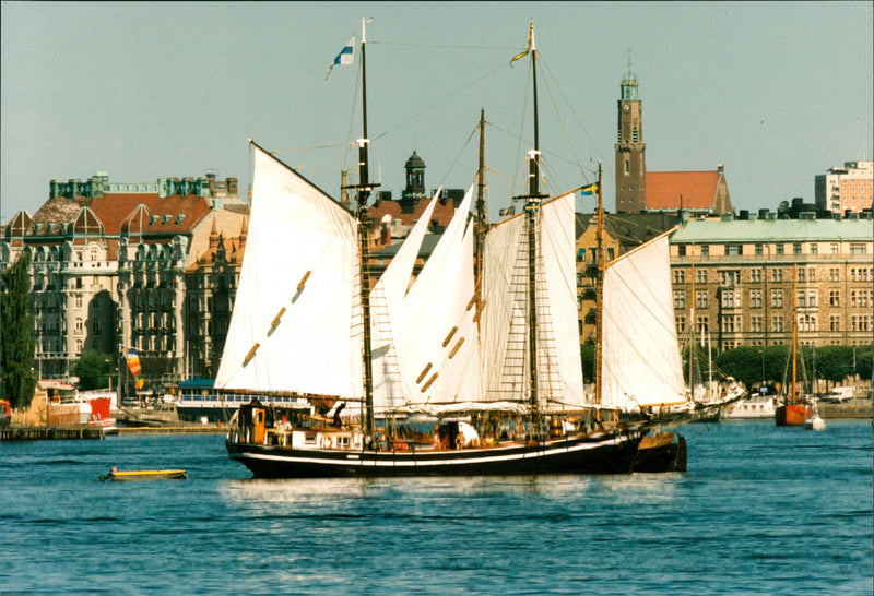 Shooting Fashion in Stockholm's Archipelago - Vintage Photograph