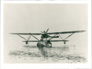 Sweden's VIP plan, Flight Fokker Amphibie 450 PS - Vintage Photograph