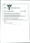 Streets in Duvbo, Sundbyberg. - Vintage Photograph