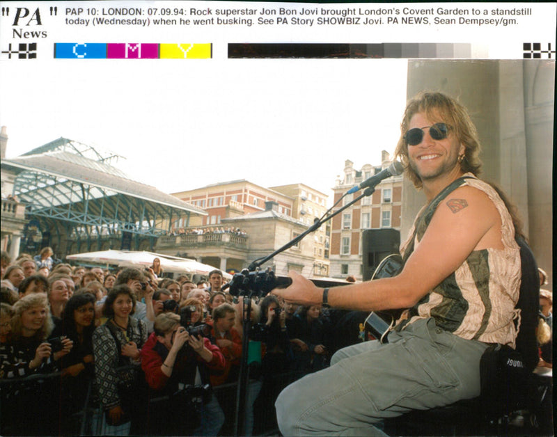 Jon Bon Jovi - Vintage Photograph