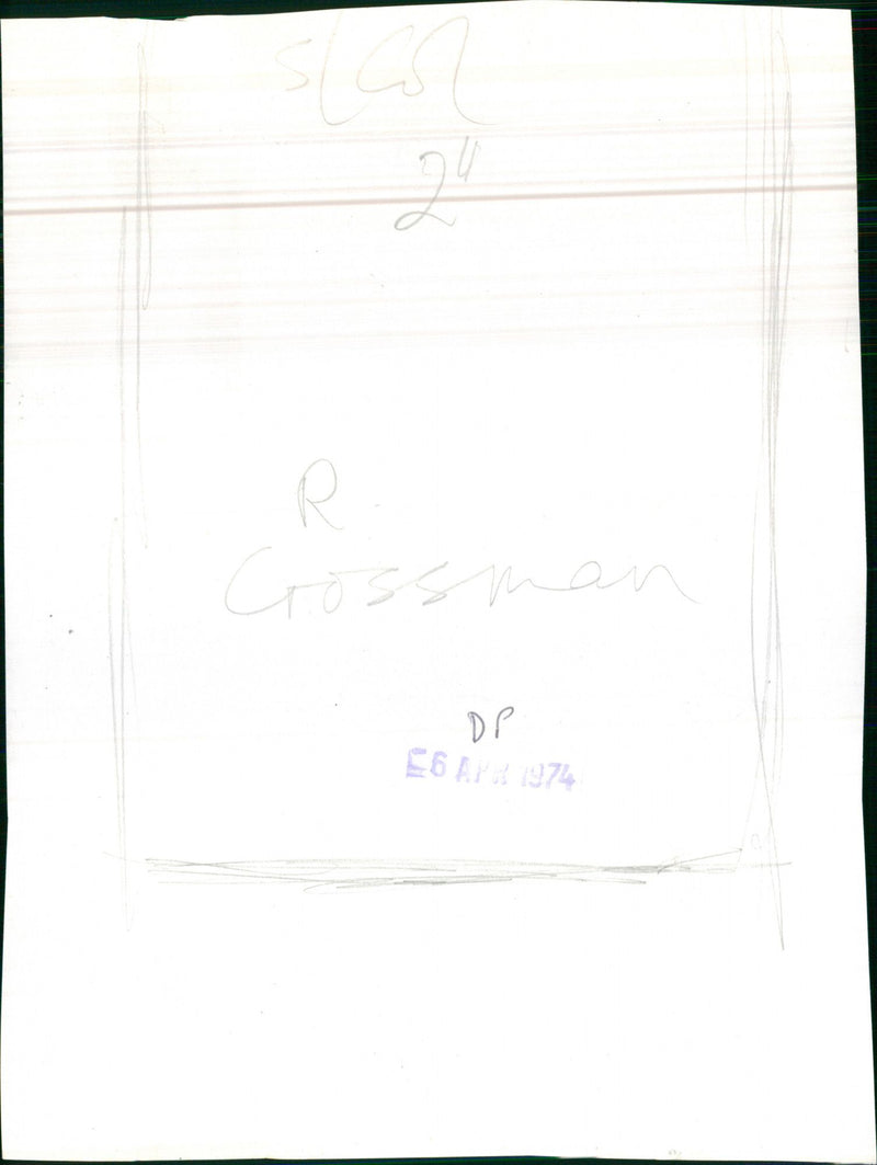 Labour Social Services Secretary Richard Crossman - Vintage Photograph