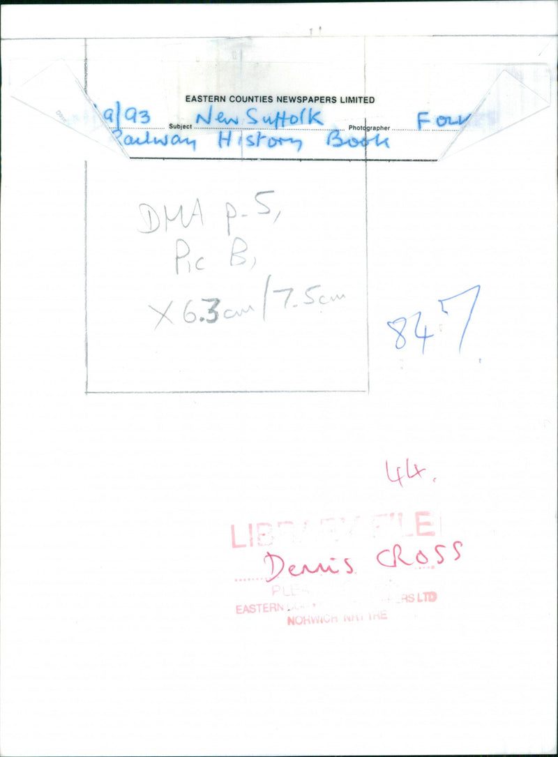 Dennis Cross - Vintage Photograph