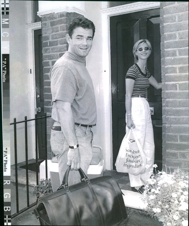 Will Carling and Julia Carling - Vintage Photograph