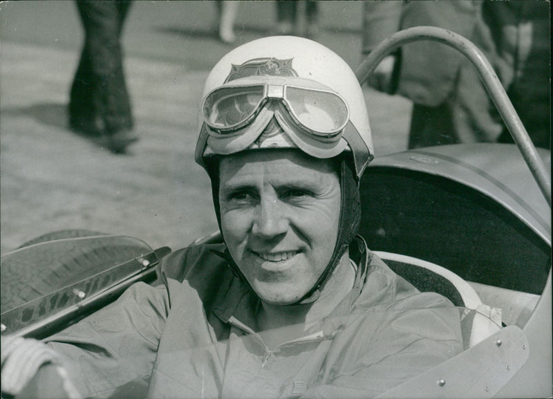 Geoff Duke - Vintage Photograph