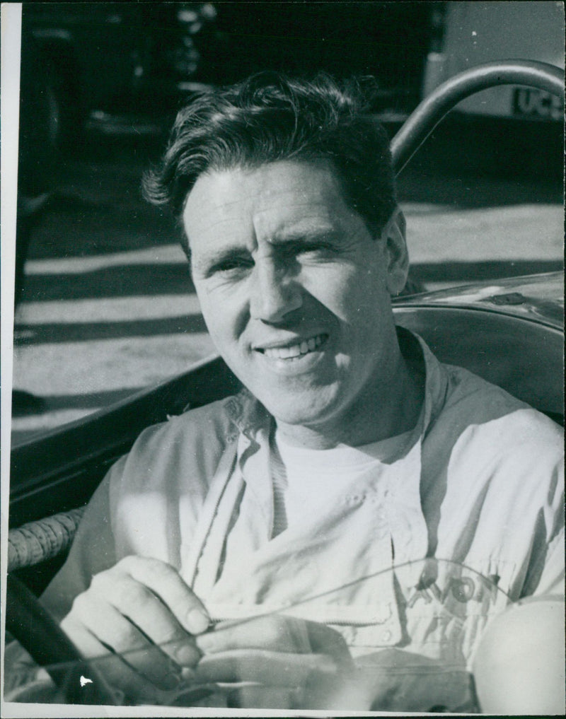 Geoff Duke - Vintage Photograph