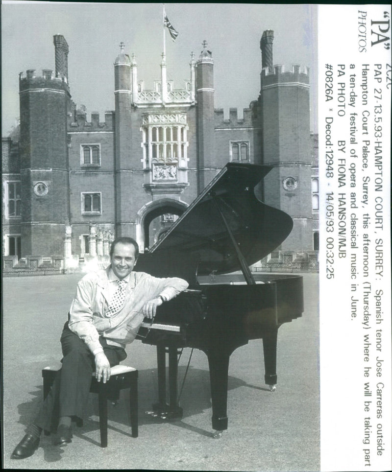 PALACE OPERA MUSIC PRESS FESTIVAL - Vintage Photograph