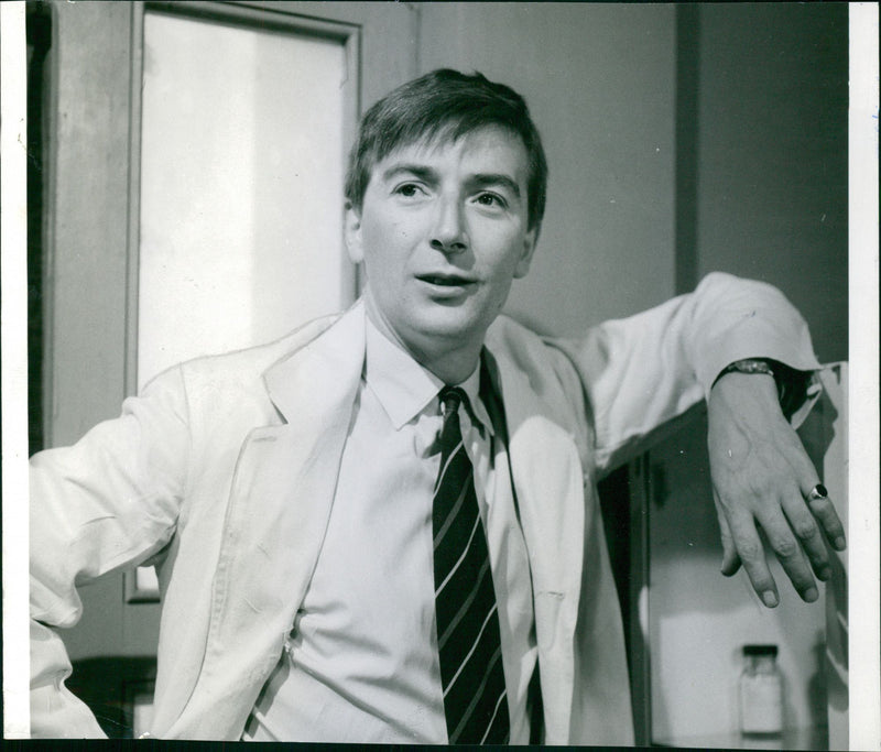 John Carlisle as Dr. Lester Large in "Emergency – Ward 10" - Vintage Photograph