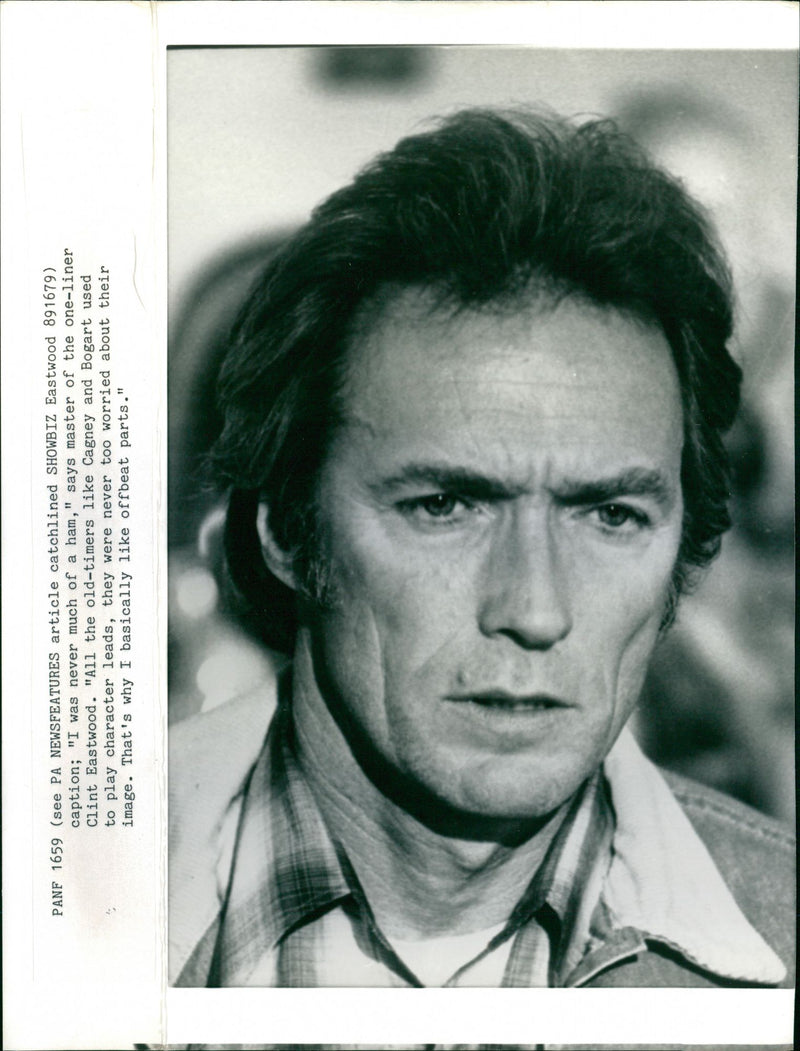 Clint Eastwood - Vintage Photograph