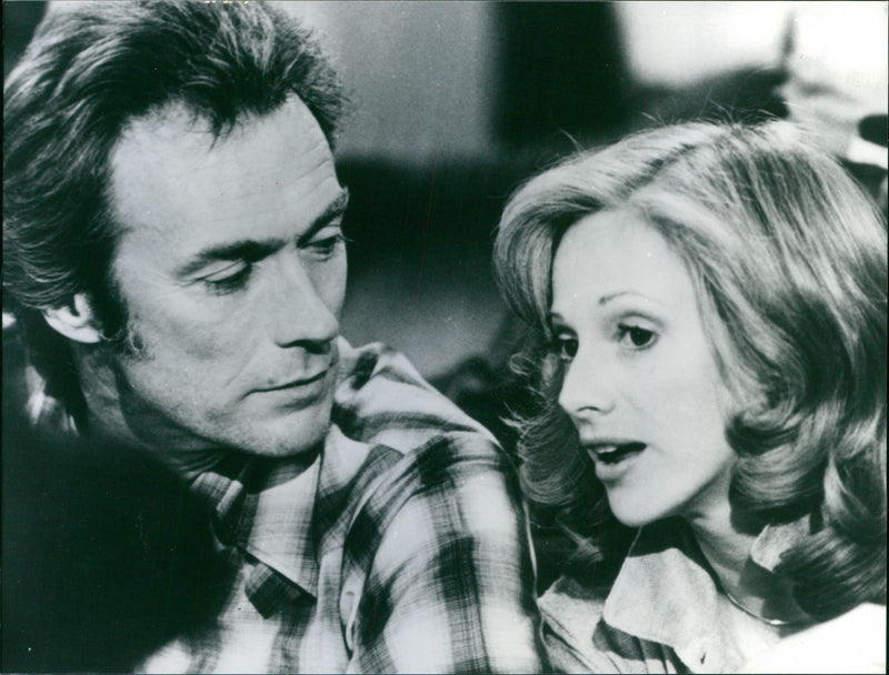 Clint Eastwood and Sondra Locke - Vintage Photograph