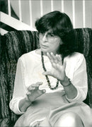 Louise Ricklander, politician. - Vintage Photograph