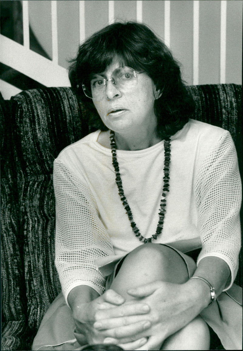 Louise Ricklander, politician. - Vintage Photograph