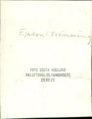 Johannes Fromming. - Vintage Photograph