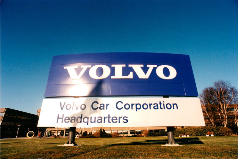 Company Volvo AB - Vintage Photograph