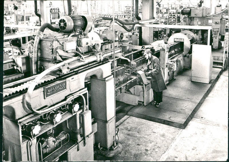 Volvo Components, Motor Division. - Vintage Photograph