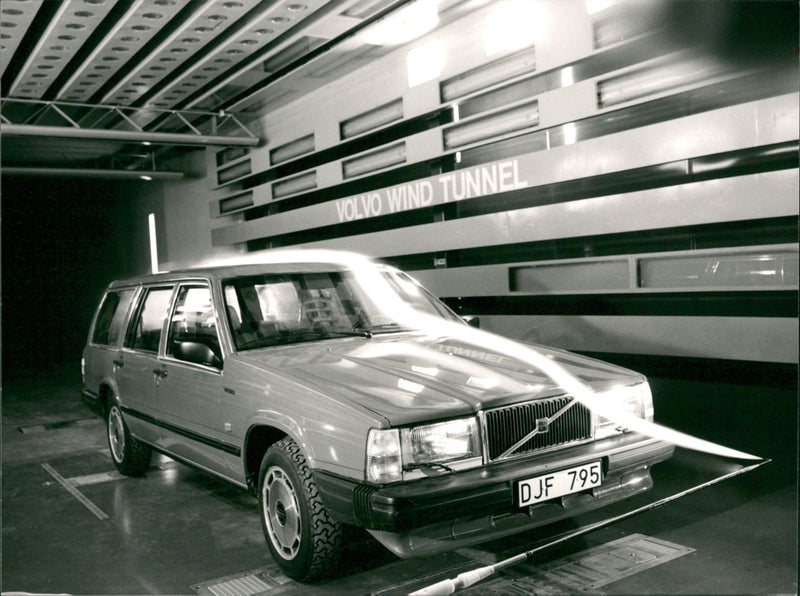 The Queen inaugurated Volvo's new pride. - Vintage Photograph