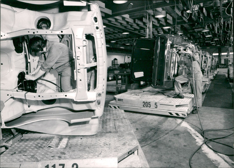 Volvo Cars, Kalmar Plant - Vintage Photograph