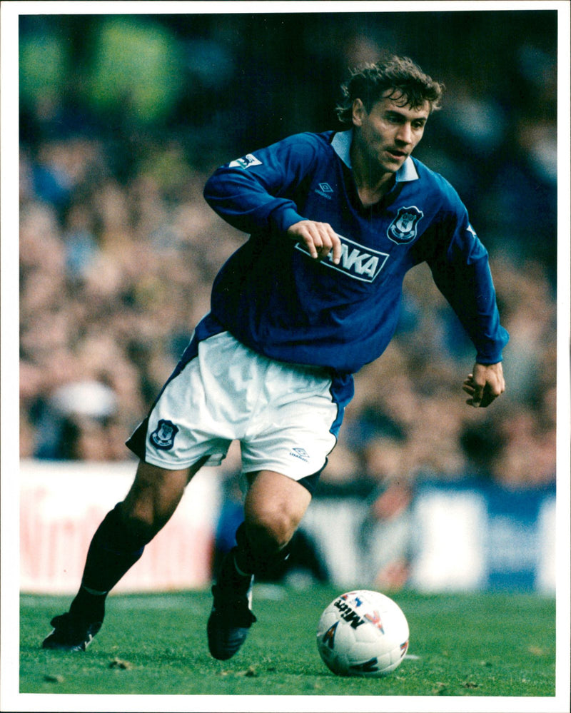 Andrej Kanchelskis. - Vintage Photograph