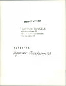 Ingemar Josefsson, politician - Vintage Photograph