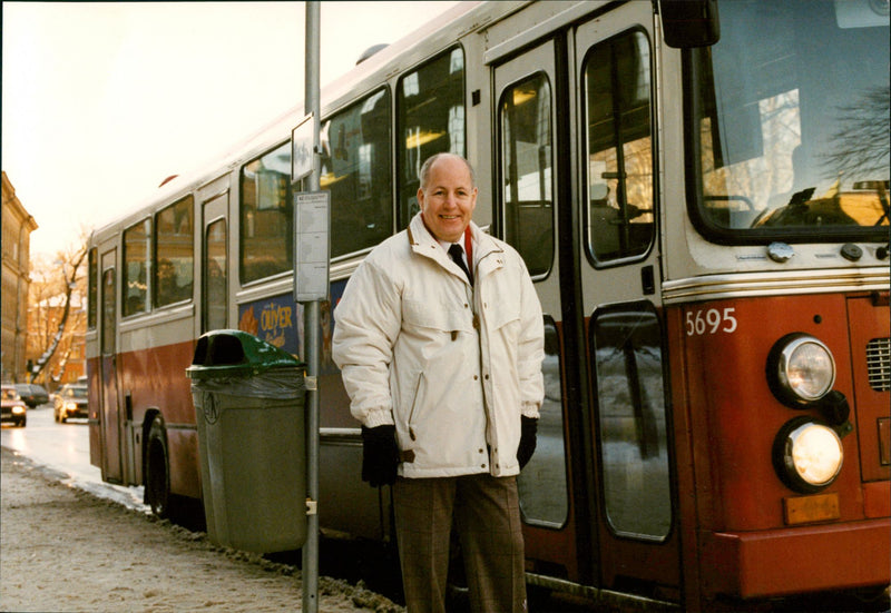 Ingemar Josefsson, politician - Vintage Photograph