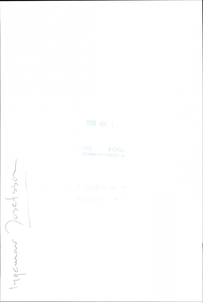 Ingemar Josefsson, politician - Vintage Photograph