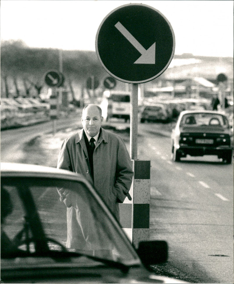 Ingemar Josefsson, politician - Vintage Photograph