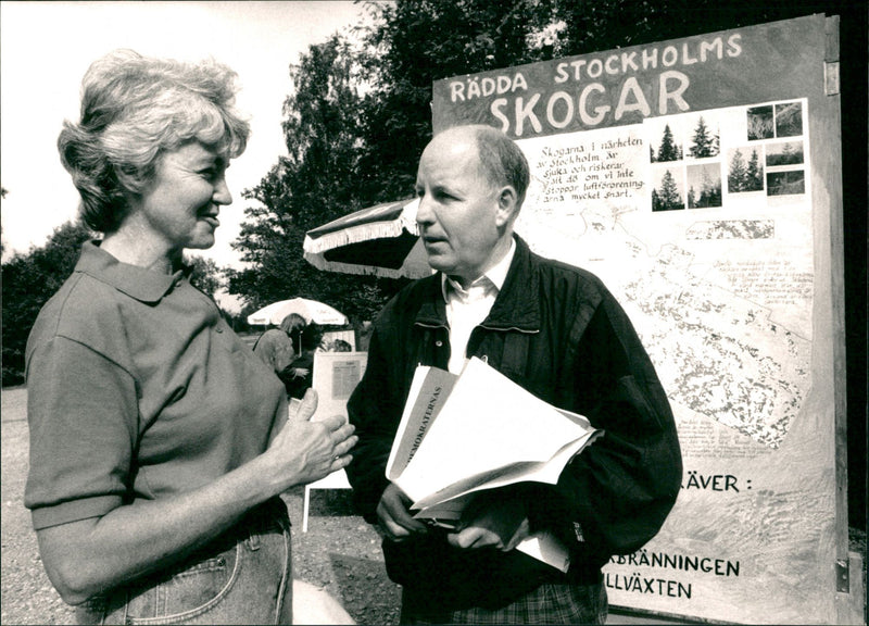 Ingemar Josefsson, politician - Vintage Photograph