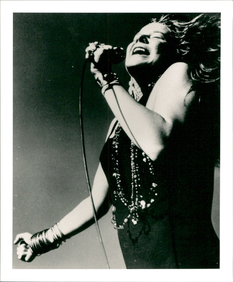 Janis Joplin - Vintage Photograph