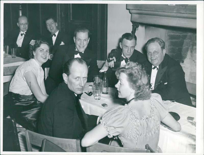 Finish the Comrade Party at Skansen. - Vintage Photograph