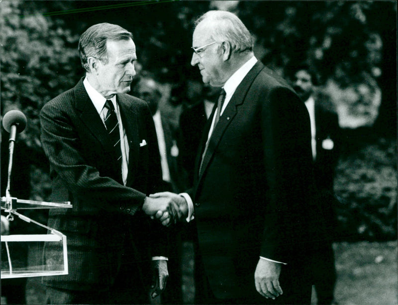 Helmut Kohl - Vintage Photograph