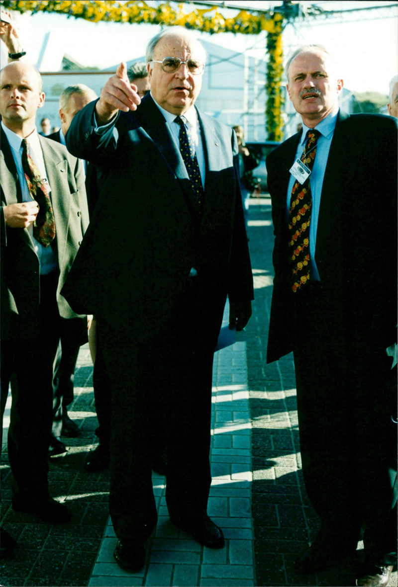 Helmut Kohl - Vintage Photograph