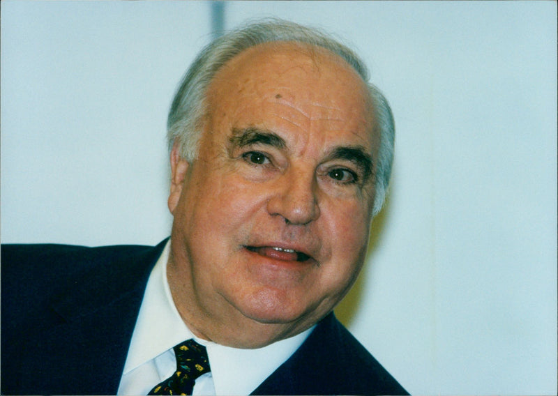 Helmut Kohl - Vintage Photograph