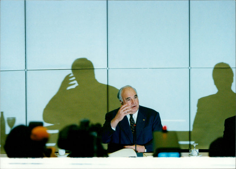 Helmut Kohl - Vintage Photograph