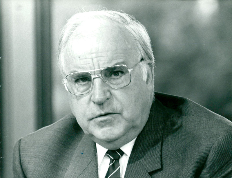 Helmut Kohl - Vintage Photograph