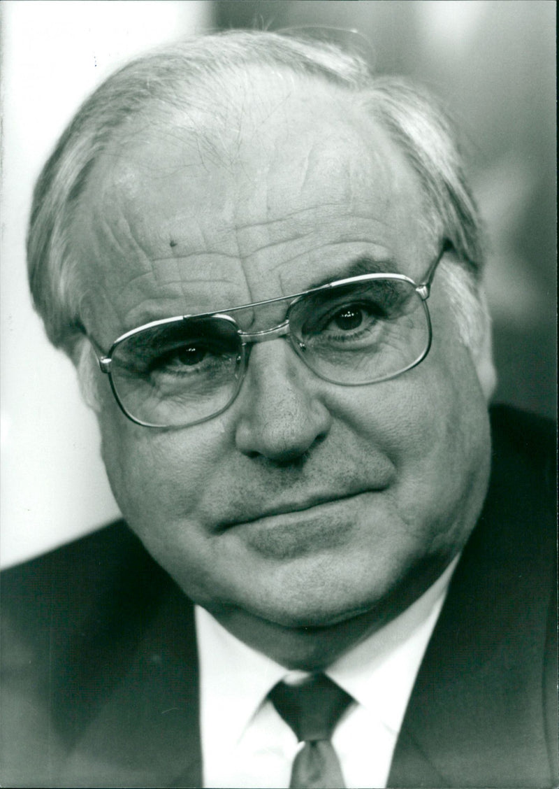 Helmut Kohl - Vintage Photograph