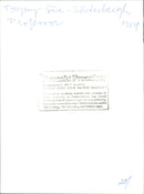 Torgny Säve-Söderbergh, professor and Swedish author. - Vintage Photograph