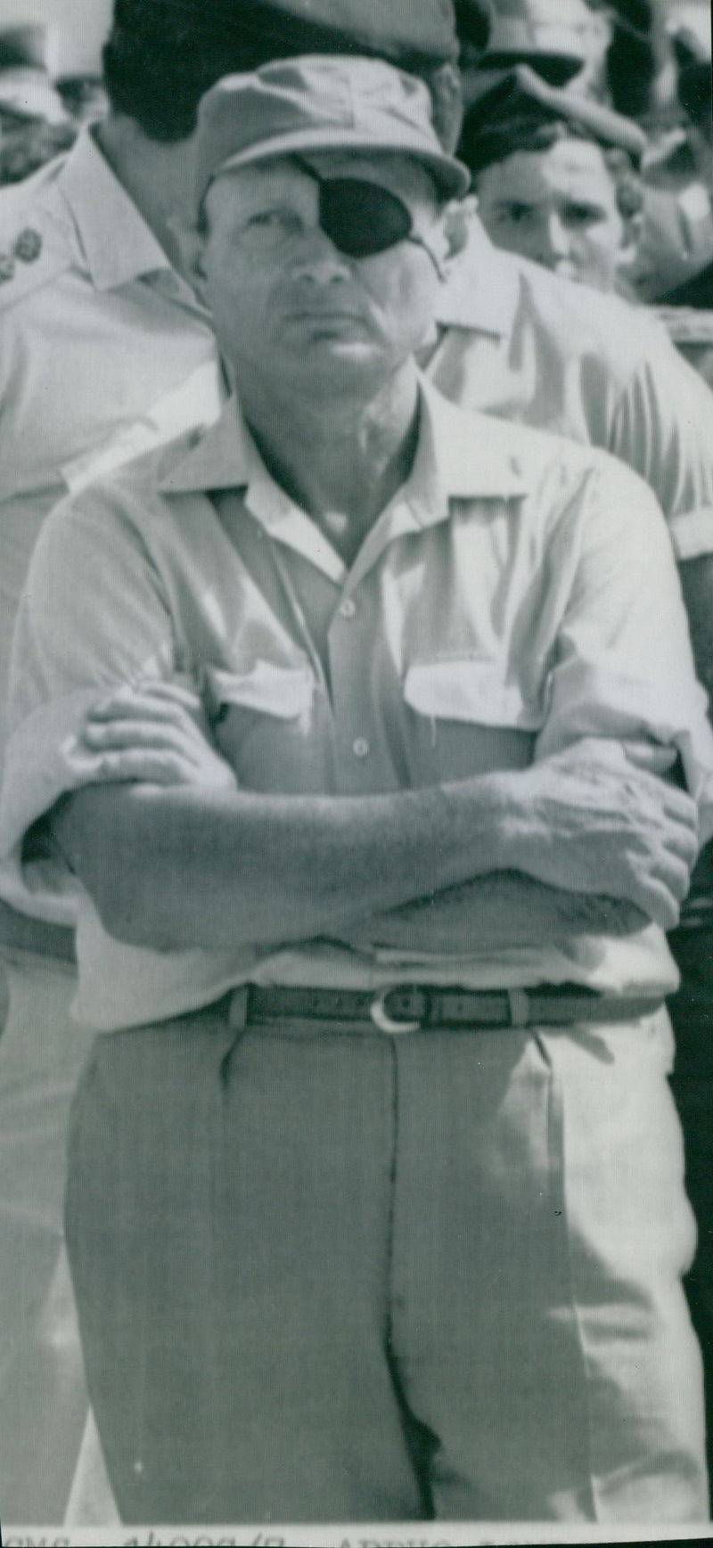 Moshe Dayan - Vintage Photograph