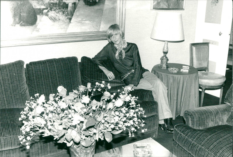 Francoise Sagan - Vintage Photograph