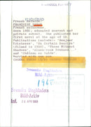 Francoise Sagan - Vintage Photograph