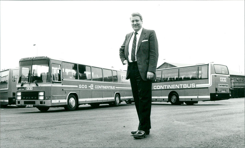 TBUS TAN TAGE HEAD NUSOTANDER PRESS PHOTO ADET SWEDISH NFEL - Vintage Photograph
