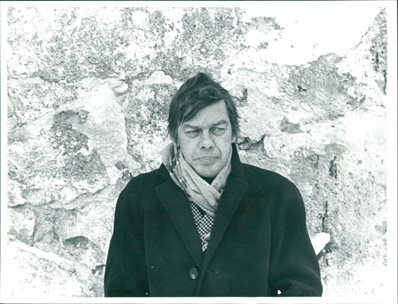 Jan Ãstergren, poet - Vintage Photograph