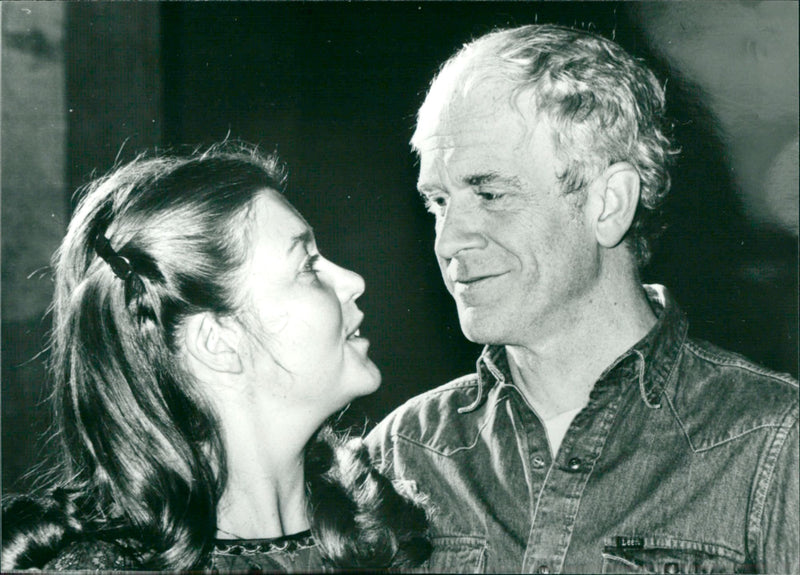 Ann-Charlotte Björling and Per Myrberg create beautiful music on_Folkan. - Vintage Photograph