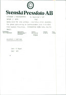 1987 INJURY VOLVO OTHER TELEPHONE IMAGE CAPTION NTF OVERPAID - Vintage Photograph