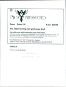 Miss Sweden competition - Vintage Photograph