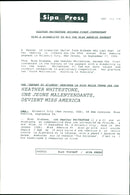 Heather Whitestone as the first deaf Candidate Miss America Title Holder - Vintage Photograph