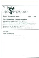 Miss Sweden 1998 Winner Jessica Olers - Vintage Photograph