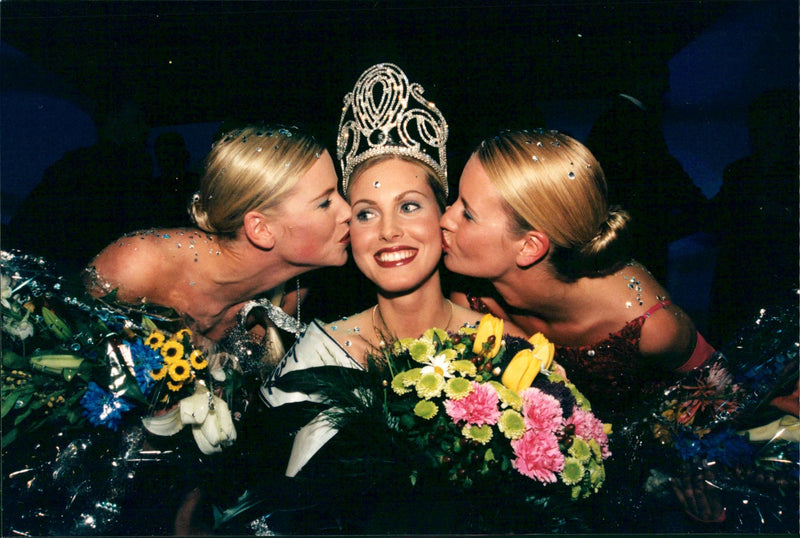 Miss Sweden 1999 Emma-Helena Nilsson - Vintage Photograph