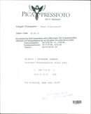 Helmut Kohl. - Vintage Photograph