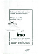 Helmut Kohl. - Vintage Photograph