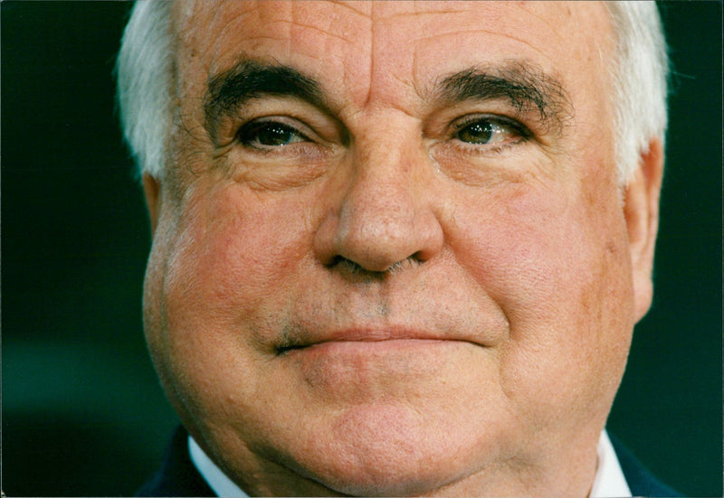 Helmut Kohl, politician West Germany. - Vintage Photograph
